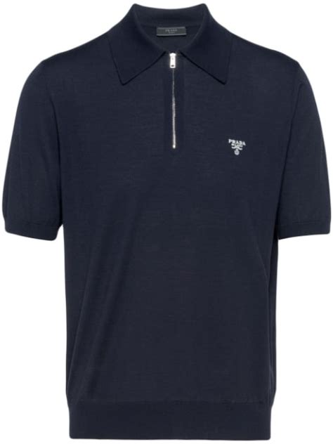 mens prada sport polo|farfetch Prada polo.